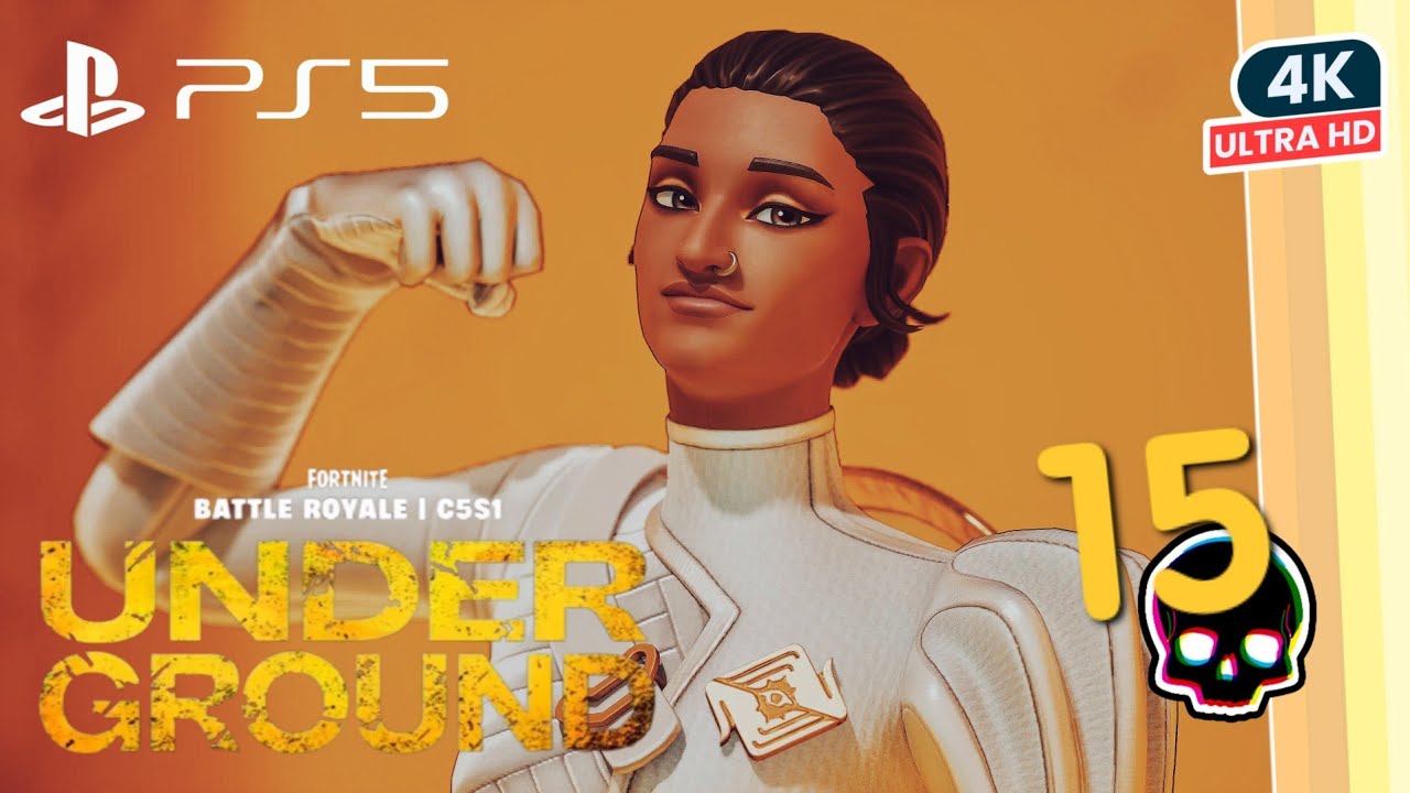 FORTNITE Battle Royale Chapter 5 Season 1 NISHA Skin Showcase PS5