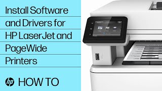 Install Software and Drivers for HP LaserJet and PageWide Printers | HP Printers | HP Support screenshot 5