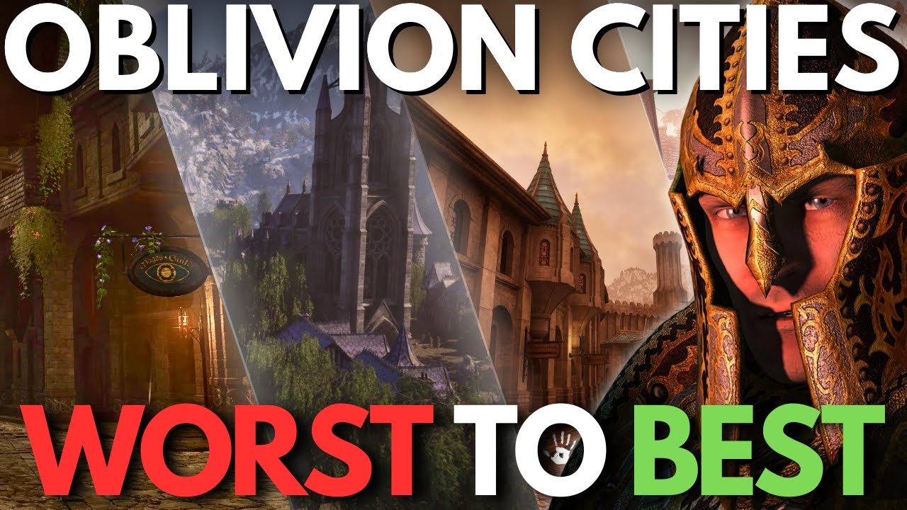 Ranking ALL Oblivion Remastered Cities WORST to BEST - YouTube