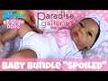 💎&quot;Born To Be Spoiled&quot;💎 New Paradise Galleries, Baby Bundle Doll! 🎀 Unboxing &amp; Details.👶🏽