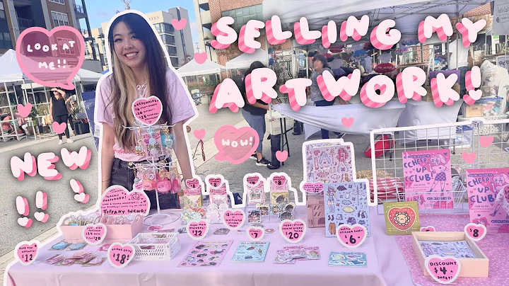 ARTIST VLOG: My Artist Market Two-Day Event | Set ...