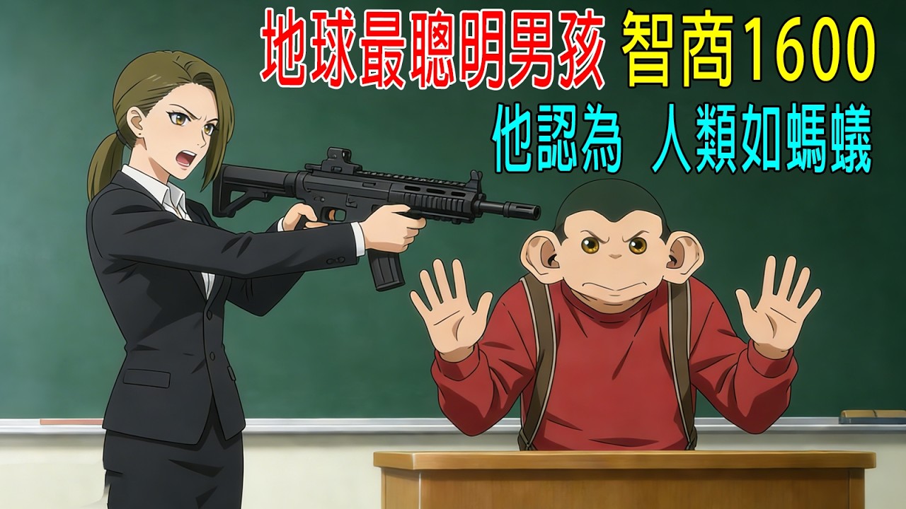地球最聰明男孩，智商1600，到底頂點！ 他認爲：人類如同螞蟻和動物