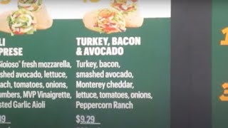 Subway Turkey, Bacon, & Avocado Wrap
