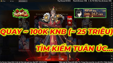 Tân OMG3Q VNG: S83 VIP 10 BÓNG CƯỜI ROLL ~ 100K KNB (~ 25 TRIỆU) PHE NGỤY, ACC ĐỎ NHẤT GẦN ĐÂY...