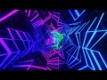 Abstract background 4k metallic color changing tunnel vj loop neon satisfying calm wallpaper