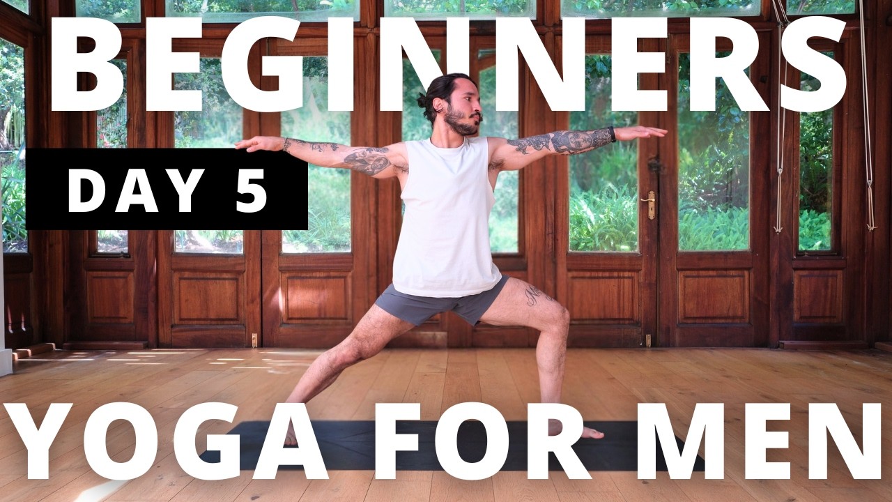 30-минутная йога для начинающих мужчин: баланс | День 5 7-дневного марафона