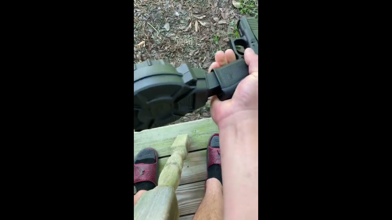 Glock 19 Gen 5 50 Round Drum Mag 