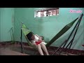 Memory | Single Mom Trying Hard To Lull Her Cute Baby To Sleep In A Hammock | ỐC Family