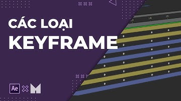 After Effects Tutorials | Các loại Keyframe