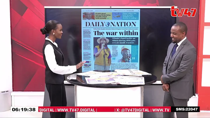 ODM Power Wars; Winnie Odinga: Raila’s Reincarnate; ODM Succession Drama | Newspaper Review