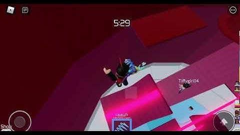 Tower of hell gameplay with gravity coil | double jump (friend at the end :O)