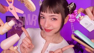 Asmr Cortando Seu Cabelo Com Objetos De Madeira