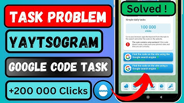 Yaytsogram Google code problem Solved | Yaytsogram real or fake? Yaytsogram withdrawal kaise kare?