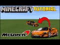 Minecraft Supercar - How To Build A 2019 Mclaren P1 Minecraft Car Tutorial