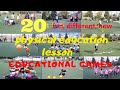 PE | 20 Physical education games and activities | Phys Ed  | Educação Física | juegos | 20 PE GAMES