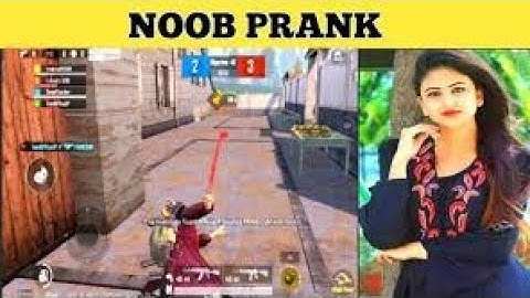 Random rich 2 players call me noob challenge for 1vs2 Tdm room noob prank