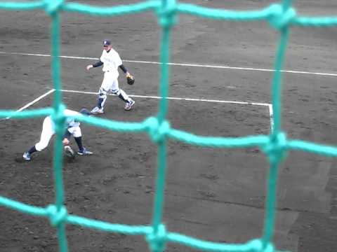 20120203 捕手陣 ノック