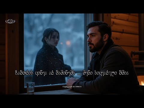 ზამთრის ყინვა არ მაშინებს შენი სიყვარული მშია Geo TV Sheni Siyvaruli Mshia 