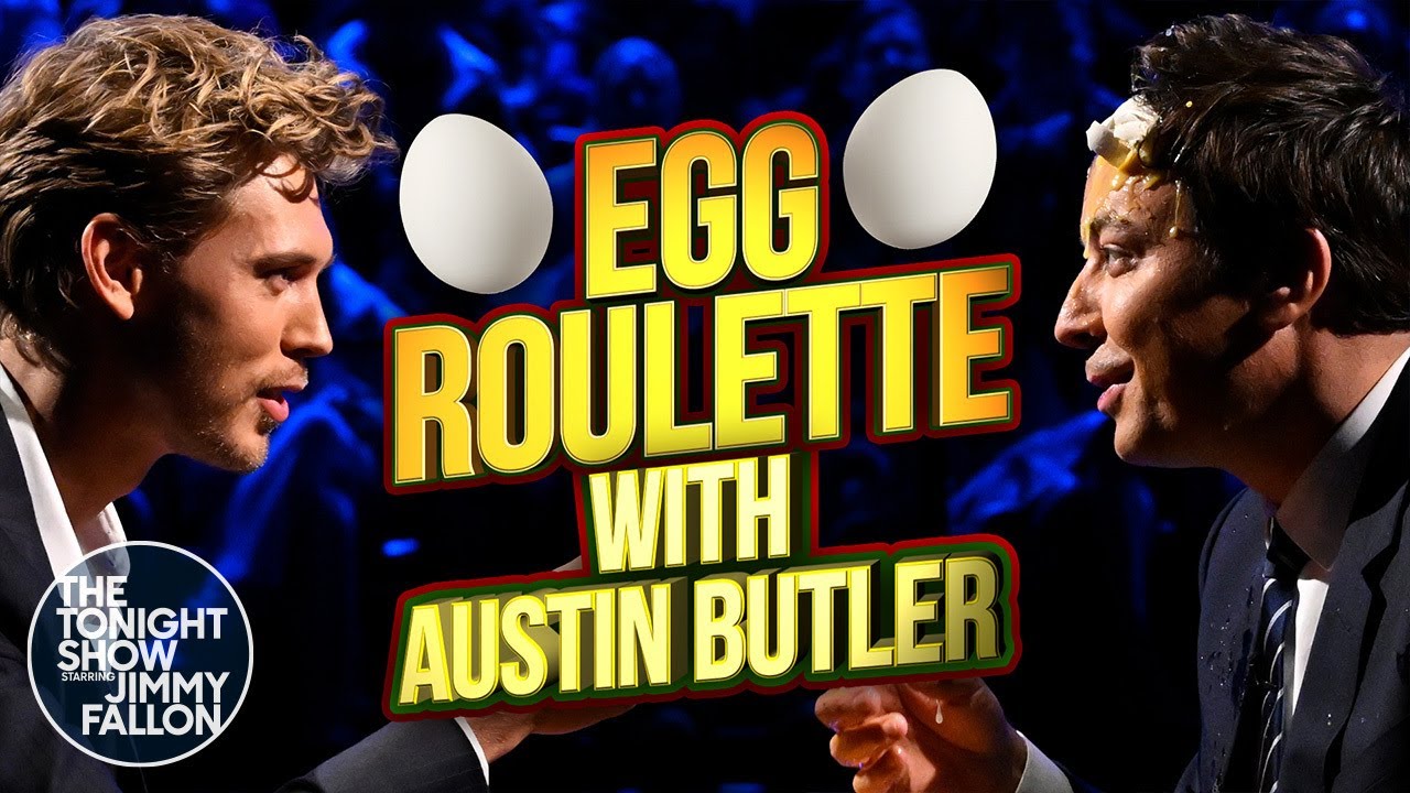 Egg Roulette with Austin Butler  The Tonight Show Starring Jimmy Fallon