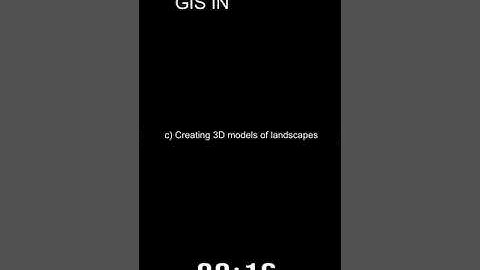 GIS Interview Questions:#Question 7 #gis #question #software #jobinterview #ai #fact #gissolutions