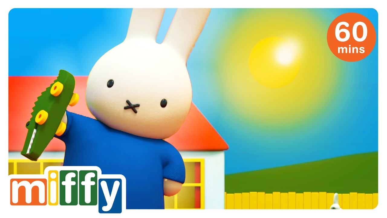 It's Really Sunny Outside! ☀️ | Miffy | Cartoons for kids