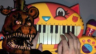 FNAF 4 - BREAK MY MIND BUT IT'S PLAYED ON A CAT PIANO
