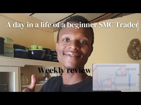 A day in a life of a beginner SMC forex trader(Weekly review)