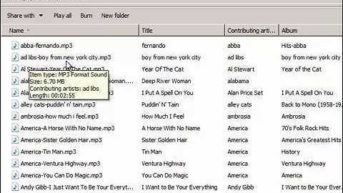 Importing - Mp3 Tags Explained