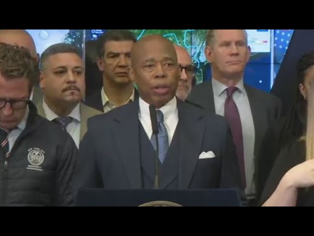 Mayor Adams Nyc Officials Give Update On Earthquake