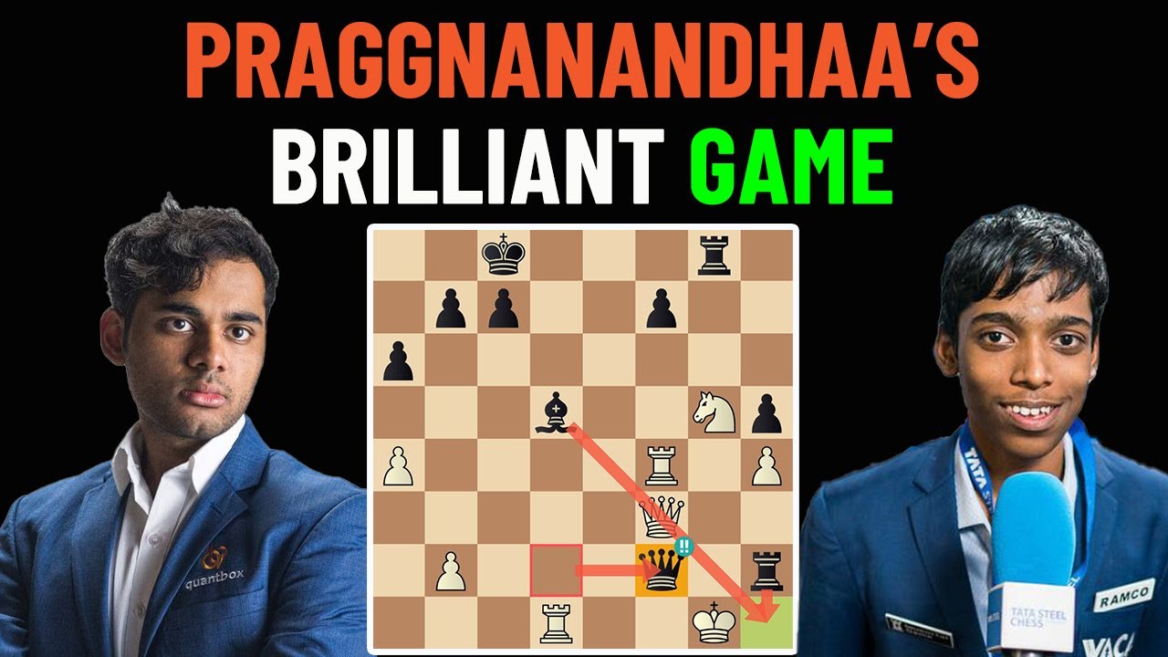 Praggnanandhaa CHECKMATES Erigaisi, Blitz Game