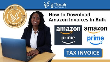 How to download Amazon invoices in bulk