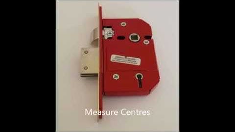 Sash Lock Measurements