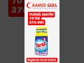 TURSİL MATİK 10'KG 375.00₺(Stok 50 adet) #tursil #matik #keşfet #fyp #kamergıda