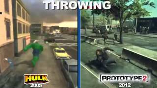 Prototype 2 vs The Incredible Hulk