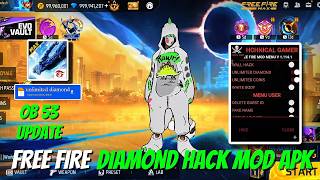 FREE FIRE NEW MOD MENU || UNLIMITED DIAMOND HACK || FF MOD MENU APK screenshot 2