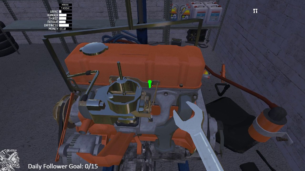 My summer car part 6 (Engine build ending and front susp start) YouTube