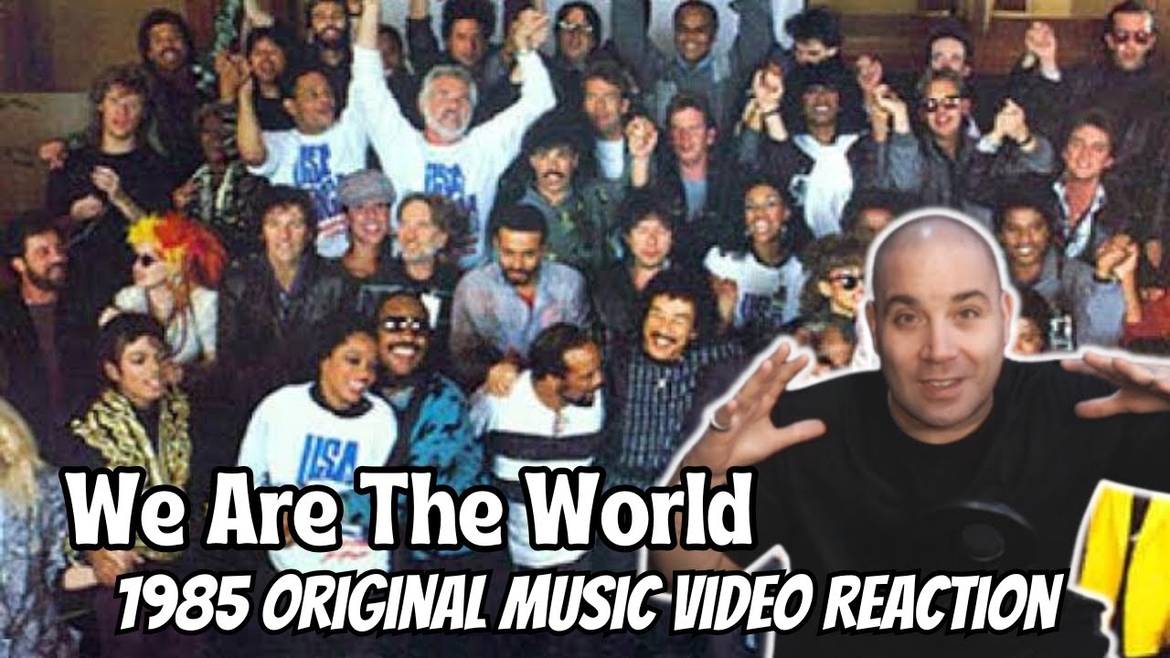 We Are The World (1985 Original Music Video) Reaction!!!