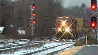 CN Train 126 Eastbound November 13, 2025