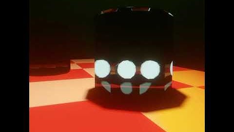 80s style CGI animation