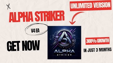 🔥 Alpha Striker V4 EA Backtest | $100 to $415  | XAUUSD 3-Month Performance Breakdown"