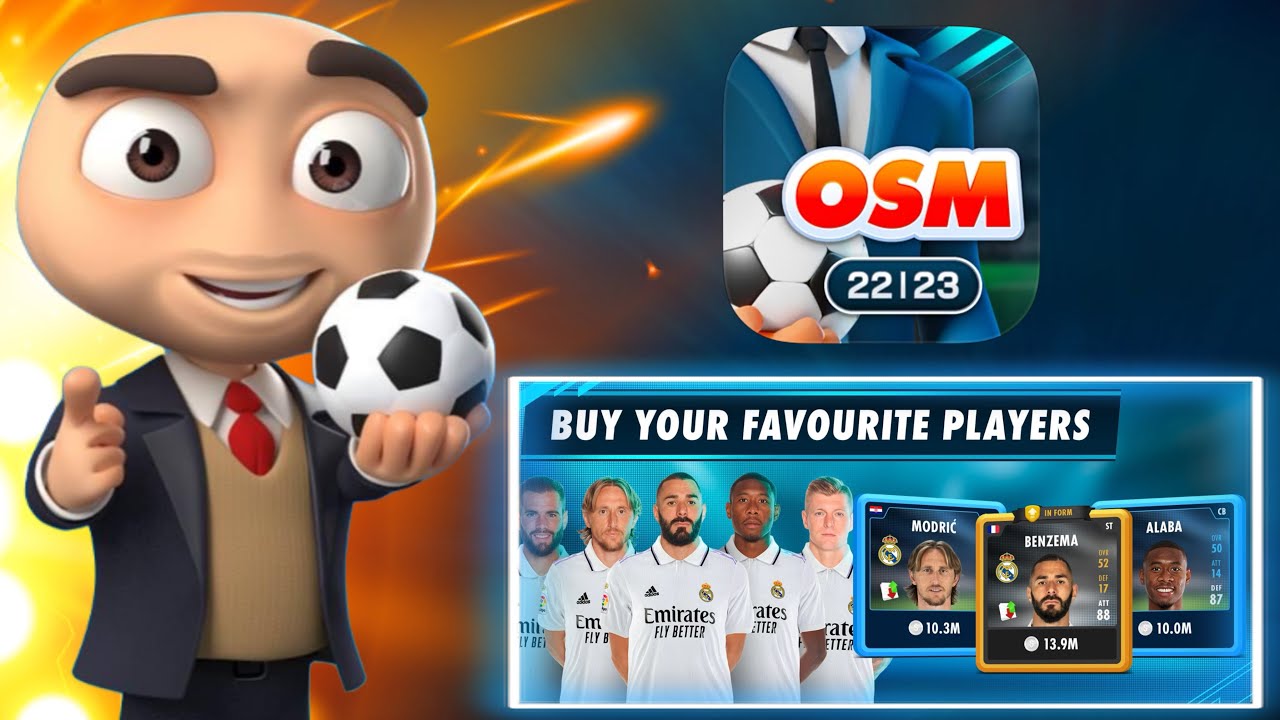 Play Online Soccer Manager OSM for free without downloads