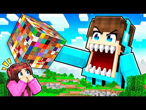 AKU HACK MINECRAFT AGAR BISA MAKAN SEMUA ITEM DAN BLOCK APAPUN MENJADI VITAMIN