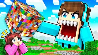 AKU HACK MINECRAFT AGAR BISA MAKAN SEMUA ITEM DAN BLOCK APAPUN MENJADI VITAMIN