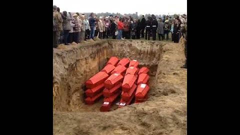 Секретные похороны российских военных Питербург