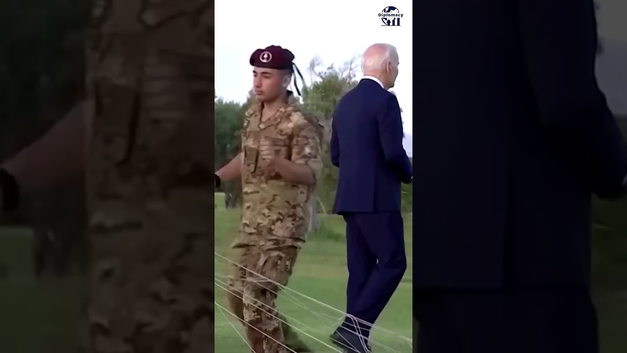 Joe Biden weird Behaviour in G7 Summit Goes Viral 😧