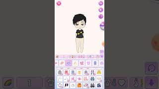 pop star chibi doll game #funny #game #short screenshot 5