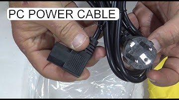 UNBOXING PC POWER CABLE 90 RIGHT ANGLE