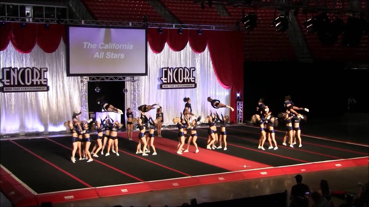 2015 Encore Cheer Championships Day 2 Cali All Stars Classics Senior