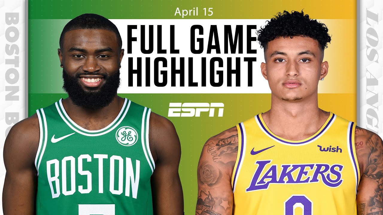 LAKERS at CELTICS, FULL GAME HIGHLIGHTS