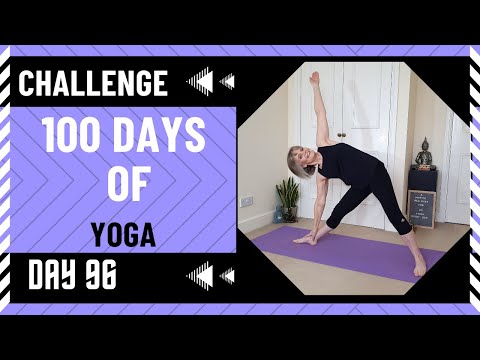 100 DAYS OF YOGA CHALLENGE | DAY 96 (Make yoga a part of your daily routine)